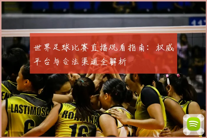 世界足球比赛直播观看指南:权威平台与合法渠道全解析
